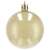 Gold Christmas tree bauble, 6cm, shiny