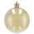 Gold Christmas tree bauble, 6cm, shiny