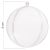 Springos 6cm clear acrylic bauble, size dimension