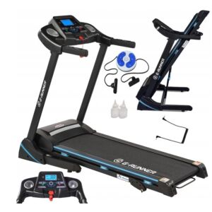 G-Runner 420 Classic Klappbares elektrisches Laufband mit Zubehör #schwarz