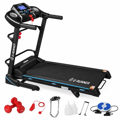 G-Runner 420 összecsukható elektromos Futópad masszázsövvel és ajándék twister koronggal