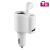 Sal BT SABT 31 White Bluetooth Earbud Car Charger with USB Port