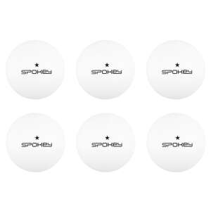 Mingi de tenis de masă Spokey Lerner, albe, pachet de 6 - Spokey