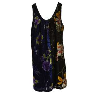 Desigual Virágmintás Bársony Ruha - Ujjatlan 32164277 - Desigual