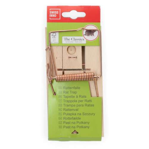 Swissinno Hagyományos fa patkánycsapda