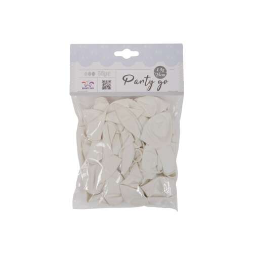 Lufi 25cm fehér 50db/csomag