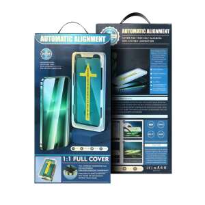 Szkło Hartowane 5D Pełny Klej Ochronne na Ekran iPhone X z Automatycznym Wyrównaniem - Artykuły techniczne i elektronika