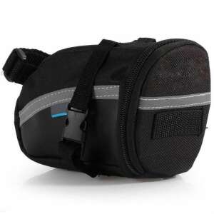 Sahoo 0.8L Bicycle Saddle Bag - Black - Bicycle Bag