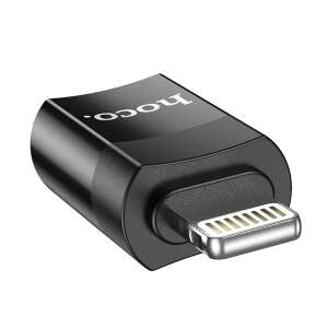 HOCO USB-C (Female) to Lightning 8-pin UA17 Black Adapter 73024172 - Lightning Adapter