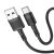 HOCO kábel USB C típusra C 3A Victory X83 1m fekete 73024954