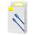 Baseus Crystal Shine Series USB-C to USB-C Cable, 100W Power Delivery, 1.2m, Blue