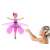 Repülő tündér játék, rózsaszín tündér szárnyakkal, újratölthető tündér baba, beltéri repülő játék lányoknak, lány játszik a tündér játékkal