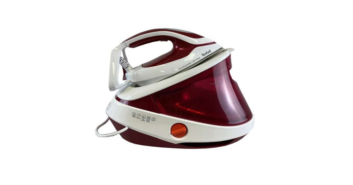 Tefal Pro Express Ultimate II 3000W Steam Station Red | Pepita.com
