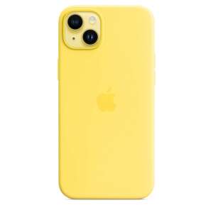iPhone 14 Plus Silicone Case with MagSafe - Canary Yellow - Apple