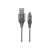 Gembird USB C - USB A típusú fonott kábel, szürke