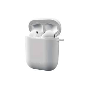 TERRATEC ADD tok Apple AirPods-hoz, fehér, vezeték nélküli töltő tok - Terratec