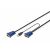 Digitus KVM Kabel-Set, VGA, PS/2-Maus, PS/2-Tastatur, USB DS-19231 73038288