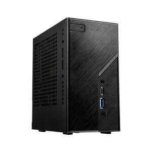Szögletes nézet az ASRock DeskMini X300 Fekete Barebone PC-ről - Barebone PC