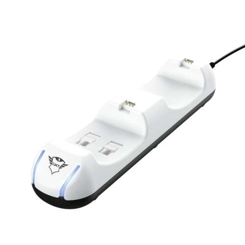 Doc de încărcare Trust GXT 251 Duo pentru PS5, vedere unghiulară
