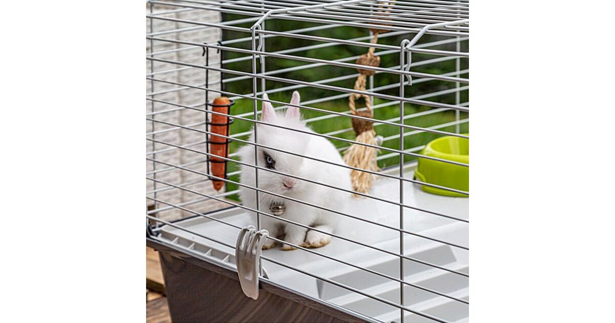 Ferplast Rabbit 100 Nyúl- és Tengerimalac Ketrec - 95x57x46cm | Pepita.hu