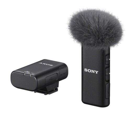 Sony ecm-w2bt wireles mikrofon fekete ecmw2bt.ce7
