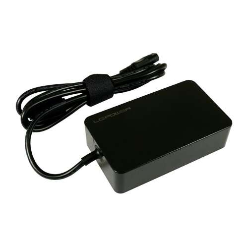 LC Power LC-NB-PRO-65 65W univerzális notebook tápegység, fekete - Laptop töltő