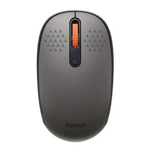 Baseus F01A Wireless Maus, 2.4G, 1600DPI, Matt Grau, Draufsicht - Baseus