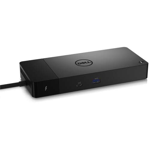 Докинг станция Dell WD22TB4 Thunderbolt, черен, преден изглед