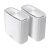Asus ZenWiFi AX XT9 AX7800 dual pack mesh router angled view