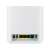 ASUS ZenWiFi AX (XT9) AX7800 biely mesh WiFi router zadná strana