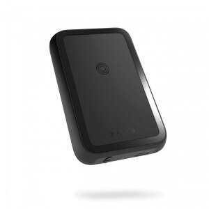 Zens Magnetic Dual 4000mAh Power Bank, black, with stand - Phone Charger and External Battery & Power Bank