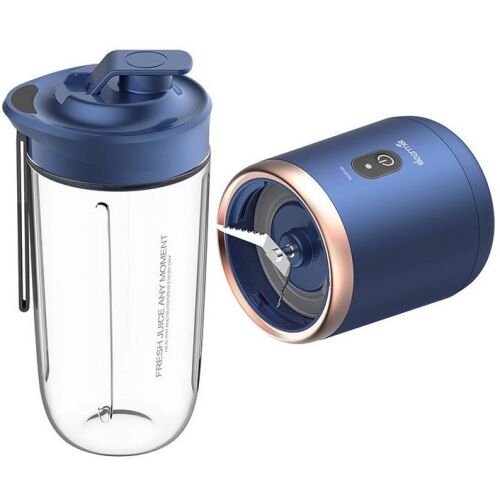 Deerma NU06 Mini Bezprzewodowy Blender z kubkiem do mieszania, widok pod kątem