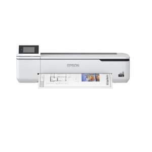 Drukarka wielkoformatowa Epson SureColor SC-T2100 A1, biała, widok z przodu - Epson