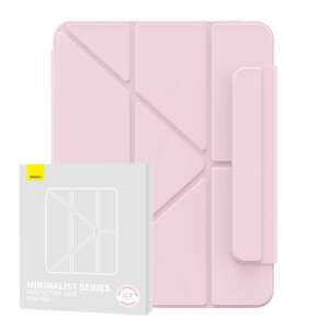 Baseus Minimalistické magnetické puzdro Pad Pro 12,9″ (2018/2020/2021), (baby pink) 79389587 Tašky, puzdrá a príslušenstvo pre tablety
