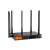 Tenda W30E AX3000 Dual Band WiFi-6 Router, crni s narančastim naglascima