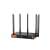 Tenda W30E AX3000 Dual Band WiFi-6 Router, black with orange accents