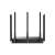 Tenda W30E AX3000 Dual Band WiFi-6 Router, black with orange accents