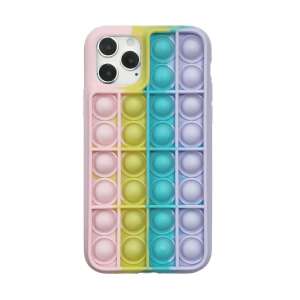Pop It phone case for Samsung A72, pink, yellow, blue - Samsung