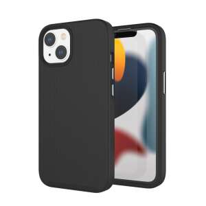 Black iPhone 14 Plus TPU+PC shockproof case - Apple Phone Case
