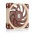 Angled view of Noctua NF-A12x25 FLX 120mm system fan