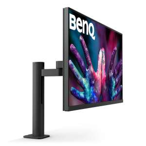 BenQ PD3205UA 31,5 Zoll Monitor mit verstellbarem Standfuß, Seitenansicht - BenQ