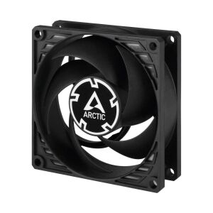 Ventilator carcasă PC Arctic P8 PWM PST CO 80mm, vedere unghiulară - Ventilator de PC