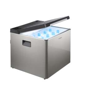 Dometic CombiCool ACX3 40 prenosná chladnička, 41L, strieborná, otvorený kryt, pohľad dovnútra - Chladiace tašky, chladiace vložky