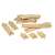 BRIO World wooden train track expansion pack, 11 pieces