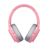 Front view of Razer Barracuda pink wireless gaming headset