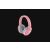 Razer Barracuda pink wireless gaming headset on black background
