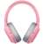 Razer Barracuda Wireless Gaming Headset in Kvarc pink color, front view