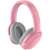 Razer Barracuda Wireless Gaming Headset in Kvarc pink color, side view