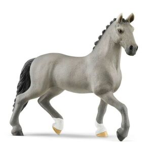 Schleich French Saddle Horse Toy Figure, Collectible Horse Figurine - Figure