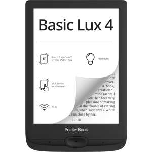 PocketBook 618 Basic Lux 4 - čierny 73058126 Čítačky elektronických kníh a príslušenstvo